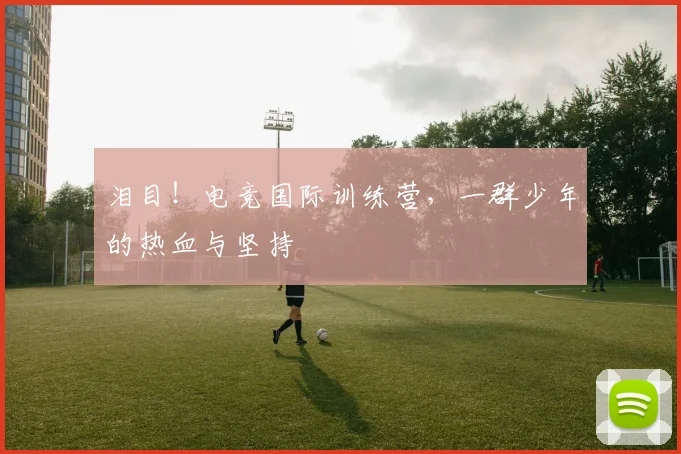 泪目！电竞国际训练营，一群少年的热血与坚持